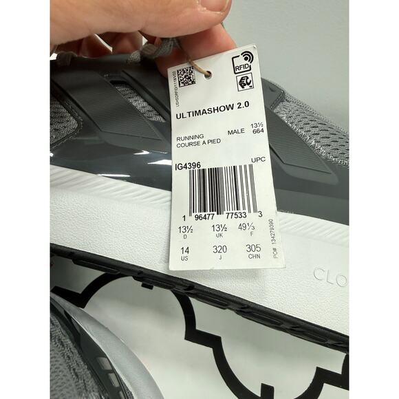 ADIDAS men’s cloud foam comfort Running sneakers Size 14 NEW # M624 - Picture 11 of 11